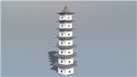 温州江心西塔