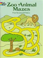 Dover Coloring Book - Zoo Animal Mazes