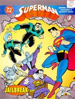 (Ⅰ)Superman Super Jumbo Coloring Book Jailbreak