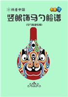 竖眼饰马勺脸谱